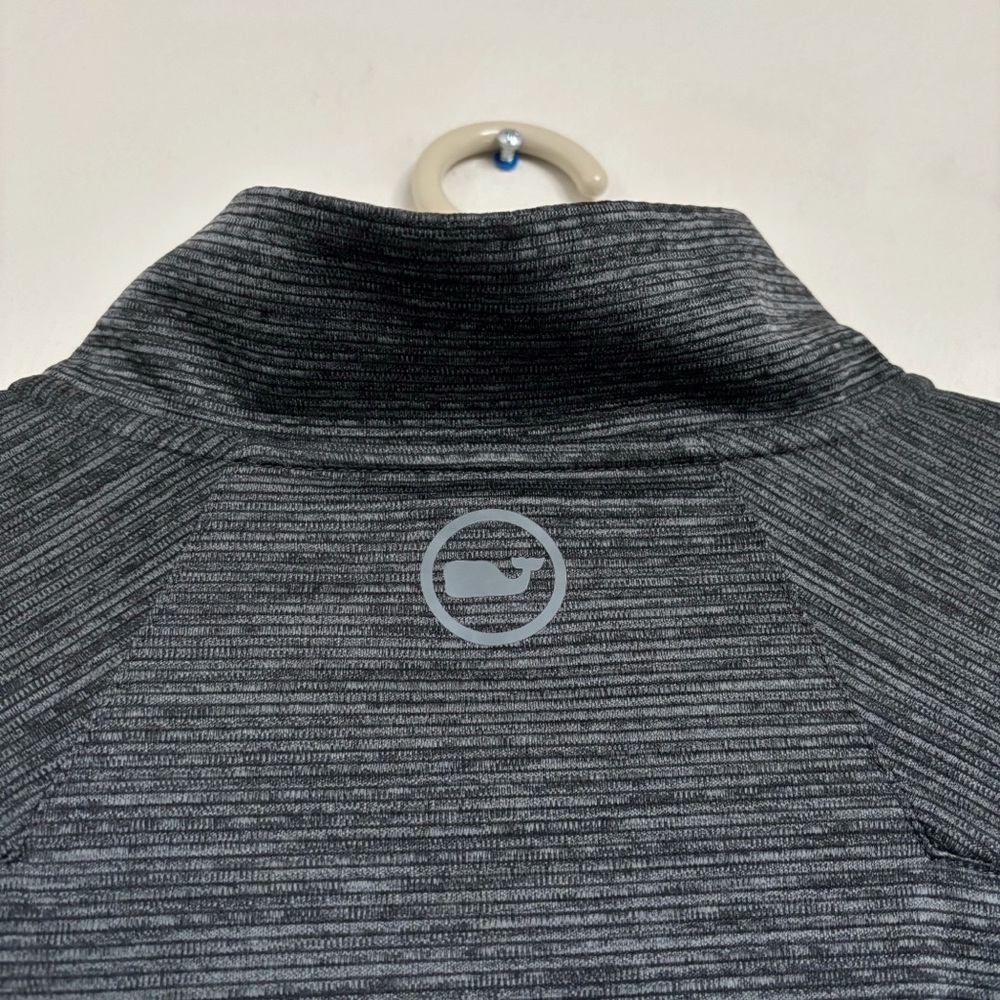 Vineyard Vines On-The-Go Sankaty Quarter Zip Men’s 3XB Gray Performance Active - Picture 8 of 12